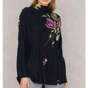 FREE PEOPLE Gemma Tunic - Black